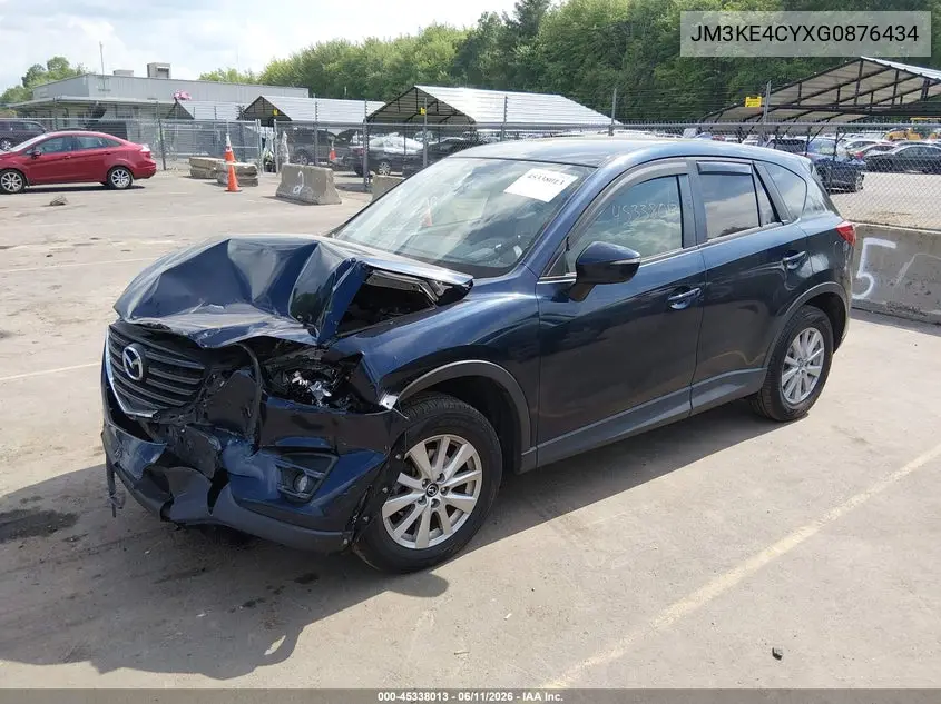 2016 Mazda Cx-5 Touring VIN: JM3KE4CYXG0876434 Lot: 45338013