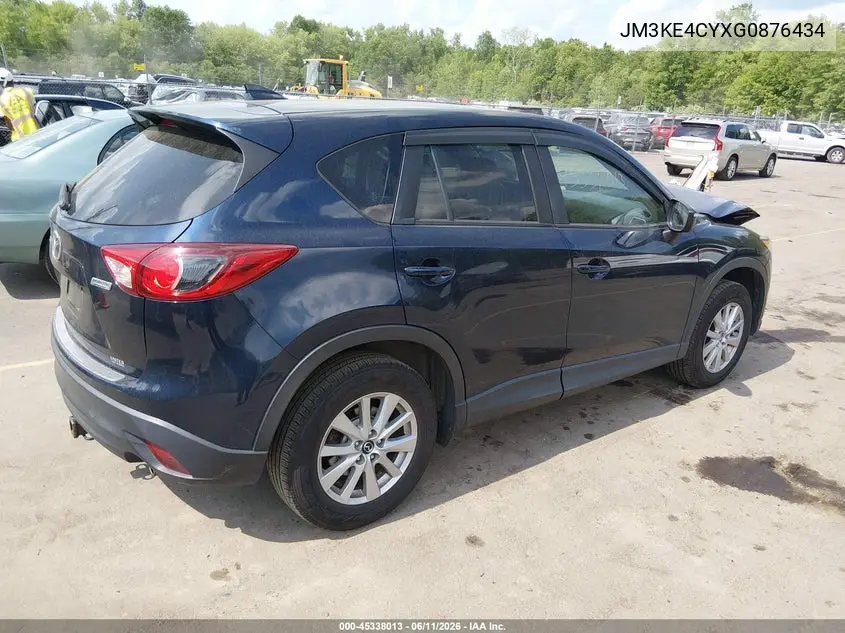 2016 Mazda Cx-5 Touring VIN: JM3KE4CYXG0876434 Lot: 45338013