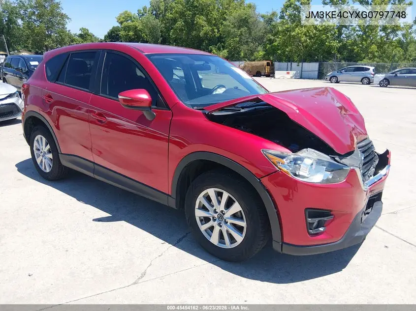 2016 Mazda Cx-5 Touring VIN: JM3KE4CYXG0797748 Lot: 45454162