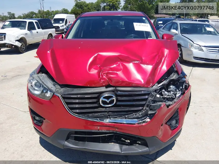 2016 Mazda Cx-5 Touring VIN: JM3KE4CYXG0797748 Lot: 45454162