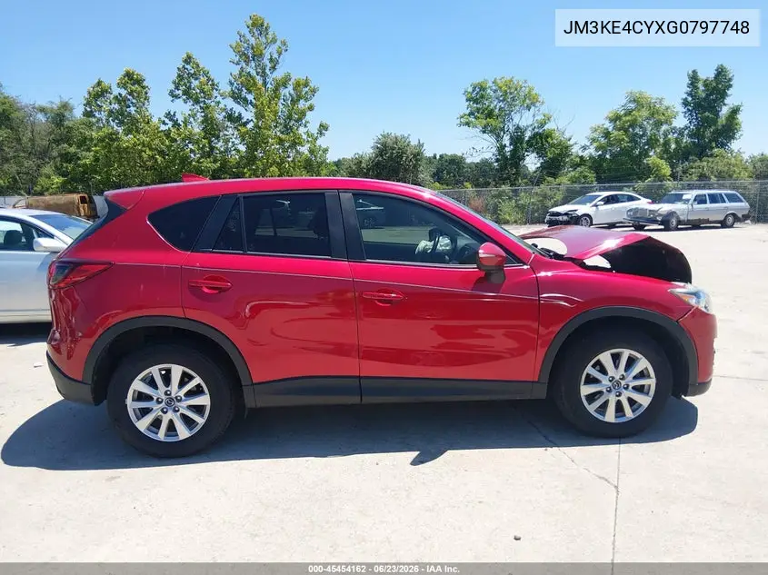 2016 Mazda Cx-5 Touring VIN: JM3KE4CYXG0797748 Lot: 45454162