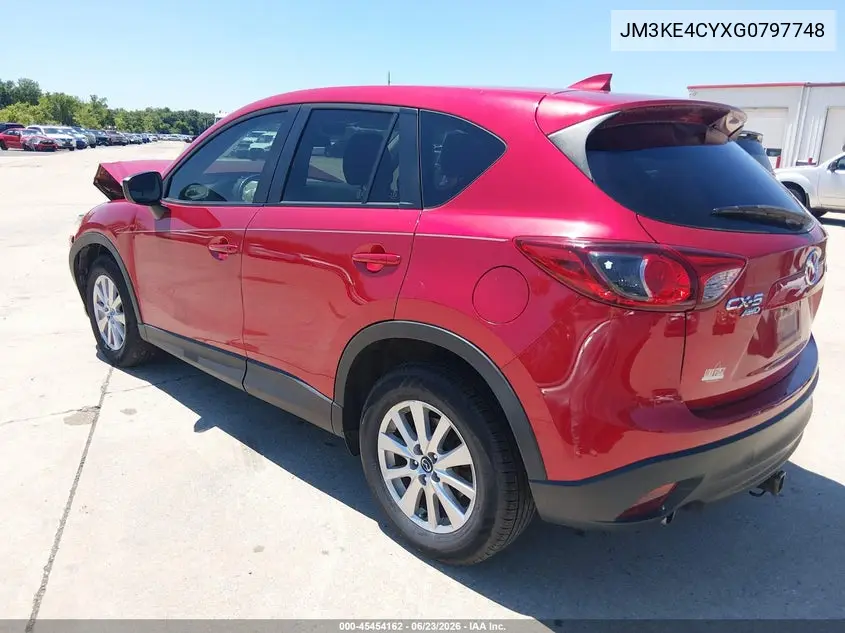 2016 Mazda Cx-5 Touring VIN: JM3KE4CYXG0797748 Lot: 45454162