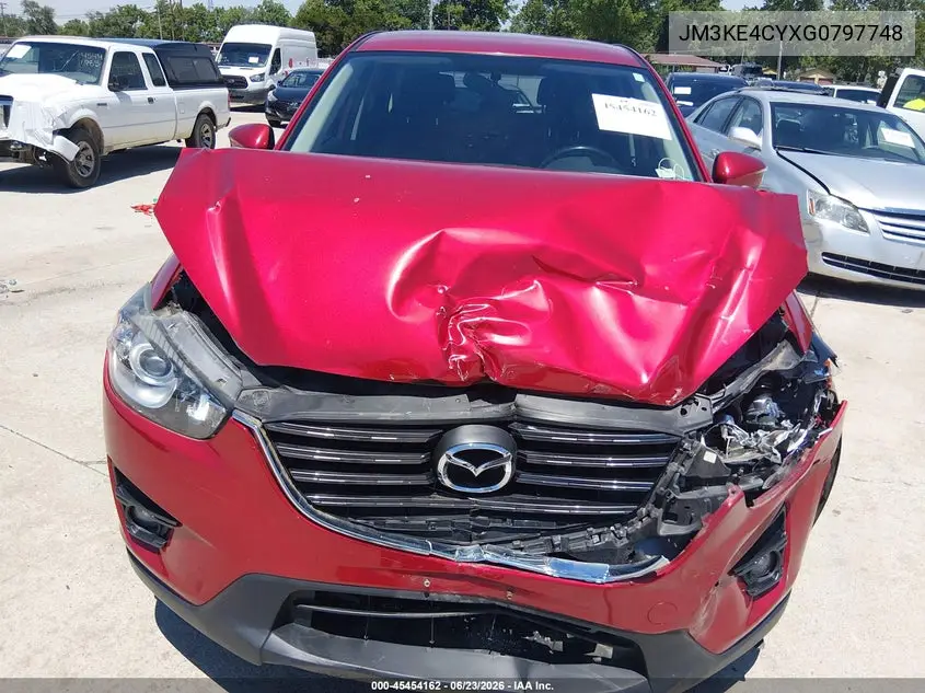 2016 Mazda Cx-5 Touring VIN: JM3KE4CYXG0797748 Lot: 45454162