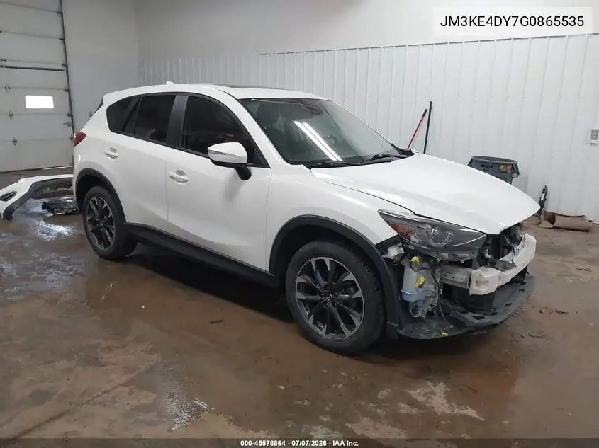 2016 Mazda Cx-5 Grand Touring VIN: JM3KE4DY7G0865535 Lot: 45578864