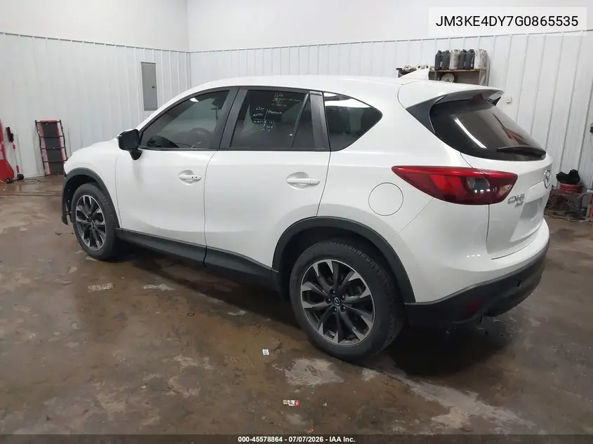 2016 Mazda Cx-5 Grand Touring VIN: JM3KE4DY7G0865535 Lot: 45578864