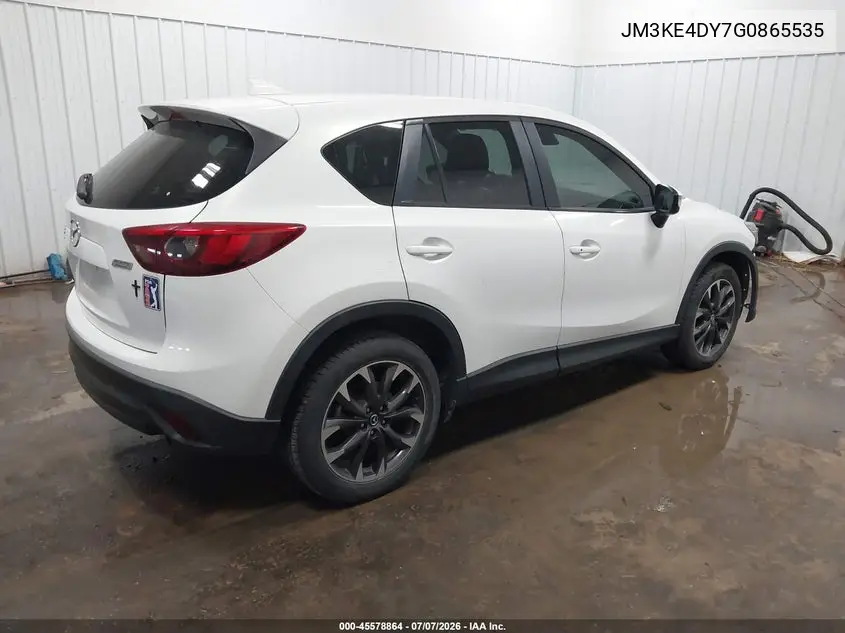 2016 Mazda Cx-5 Grand Touring VIN: JM3KE4DY7G0865535 Lot: 45578864