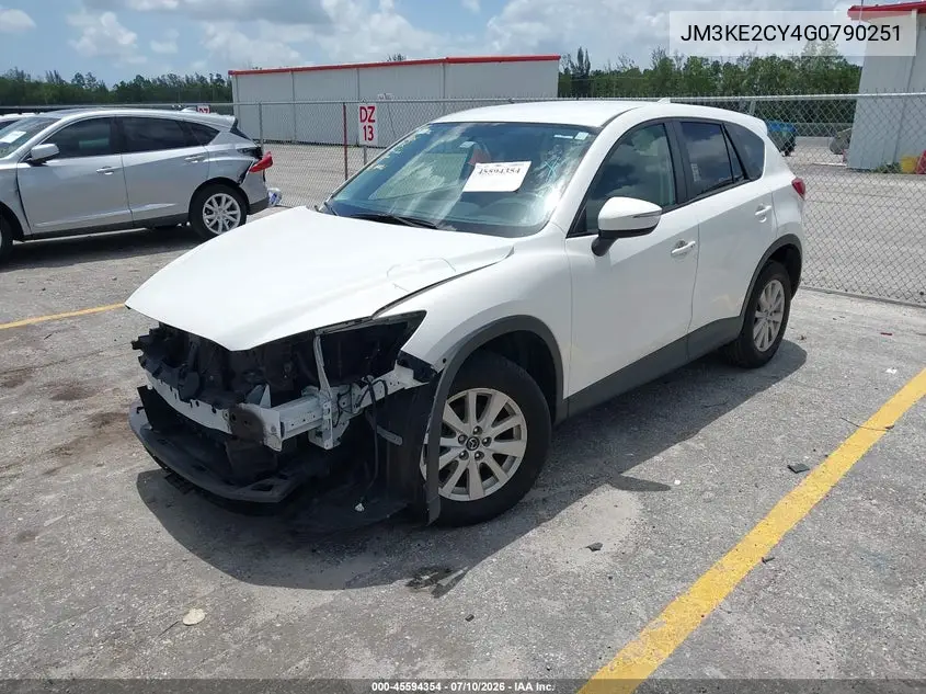 2016 Mazda Cx-5 Touring VIN: JM3KE2CY4G0790251 Lot: 45594354
