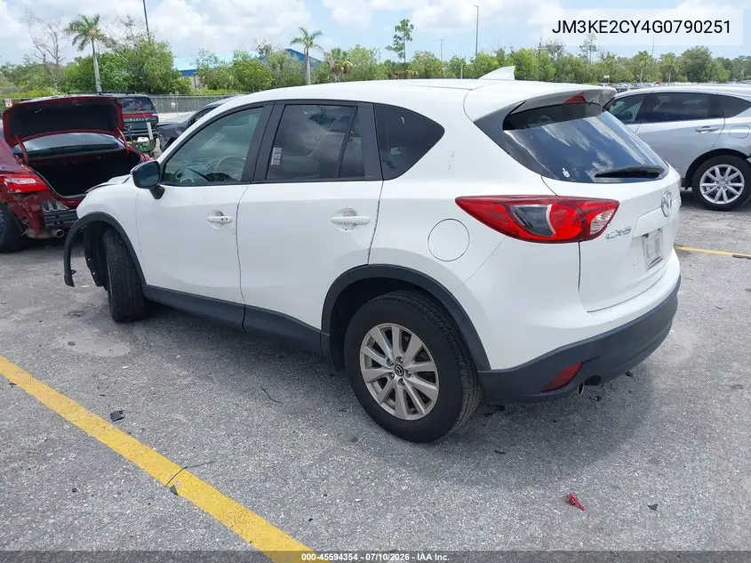 2016 Mazda Cx-5 Touring VIN: JM3KE2CY4G0790251 Lot: 45594354