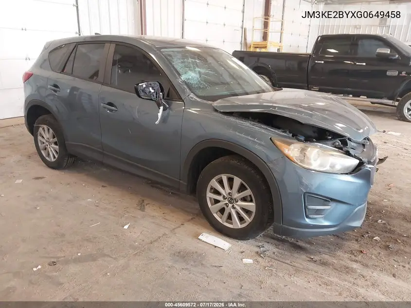 2016 Mazda Cx-5 Sport VIN: JM3KE2BYXG0649458 Lot: 45609572