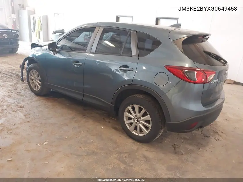 2016 Mazda Cx-5 Sport VIN: JM3KE2BYXG0649458 Lot: 45609572