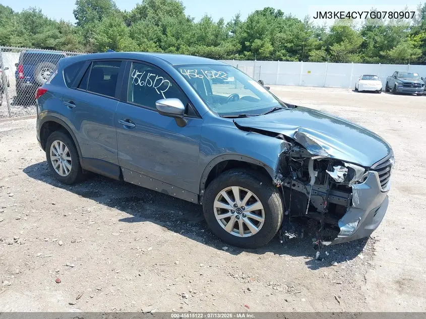 2016 Mazda Cx-5 Touring VIN: JM3KE4CY7G0780907 Lot: 45615122