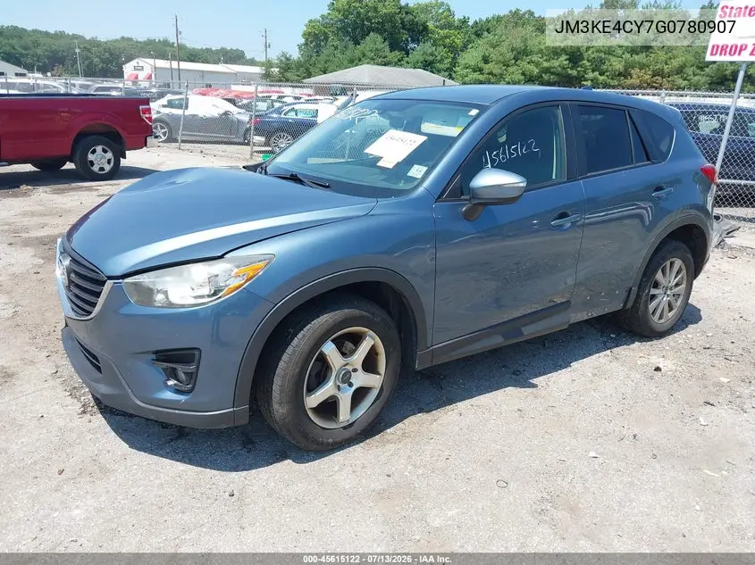 2016 Mazda Cx-5 Touring VIN: JM3KE4CY7G0780907 Lot: 45615122