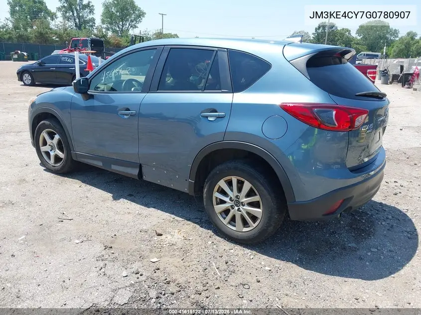 2016 Mazda Cx-5 Touring VIN: JM3KE4CY7G0780907 Lot: 45615122