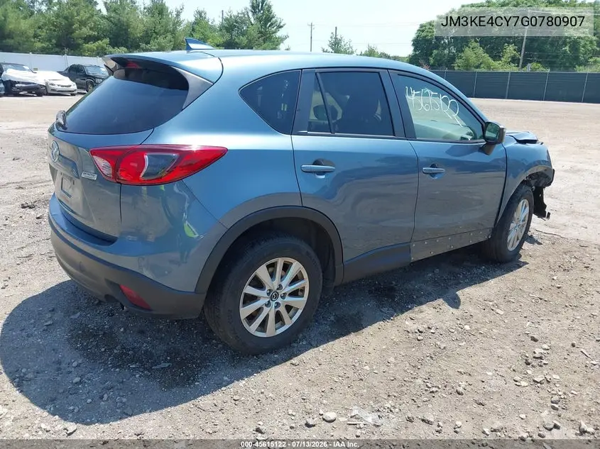2016 Mazda Cx-5 Touring VIN: JM3KE4CY7G0780907 Lot: 45615122