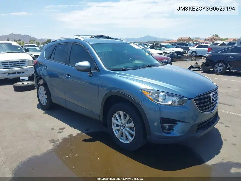 2016 Mazda Cx-5 Touring VIN: JM3KE2CY3G0629194 Lot: 45625826