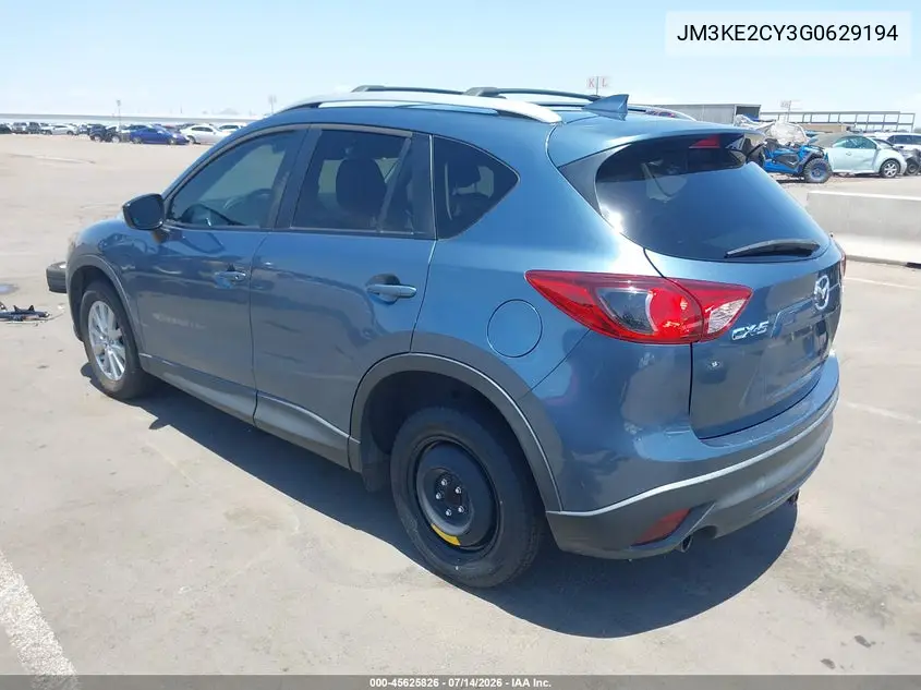2016 Mazda Cx-5 Touring VIN: JM3KE2CY3G0629194 Lot: 45625826