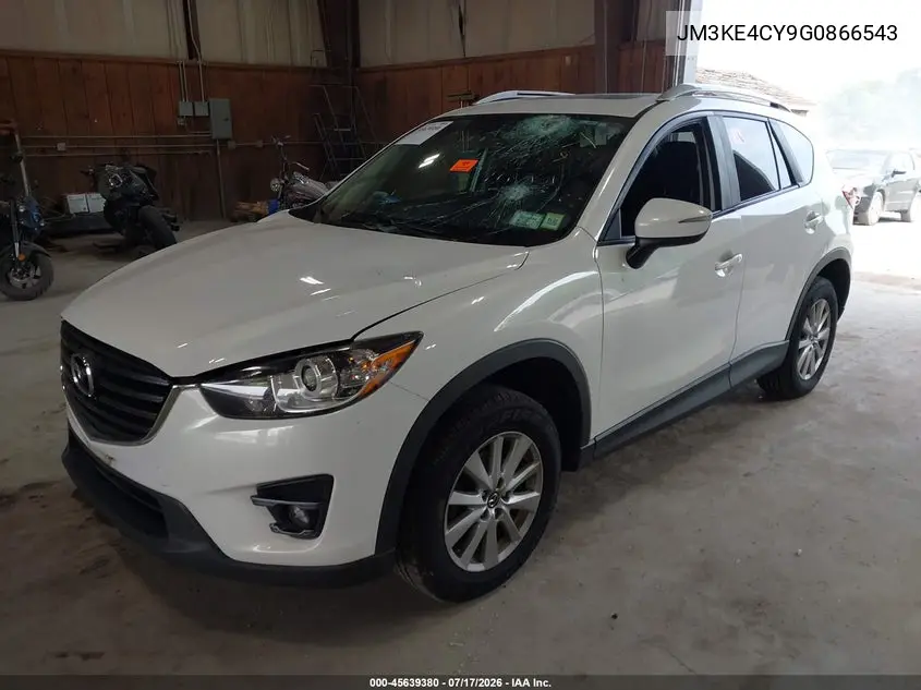 2016 Mazda Cx-5 Touring VIN: JM3KE4CY9G0866543 Lot: 45639380