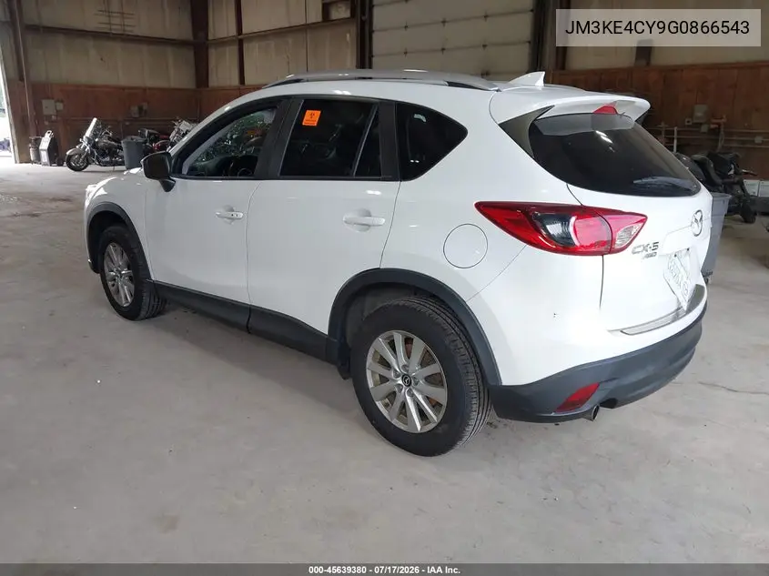 2016 Mazda Cx-5 Touring VIN: JM3KE4CY9G0866543 Lot: 45639380