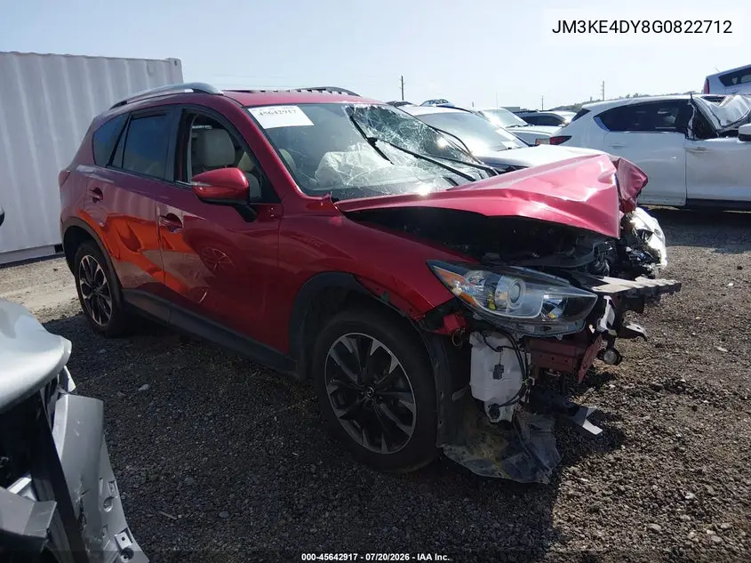 2016 Mazda Cx-5 Grand Touring VIN: JM3KE4DY8G0822712 Lot: 45642917
