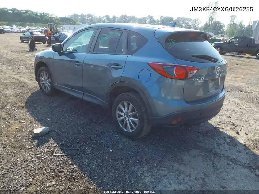 2016 Mazda Cx-5 Touring VIN: JM3KE4CYXG0626255 Lot: 45658947
