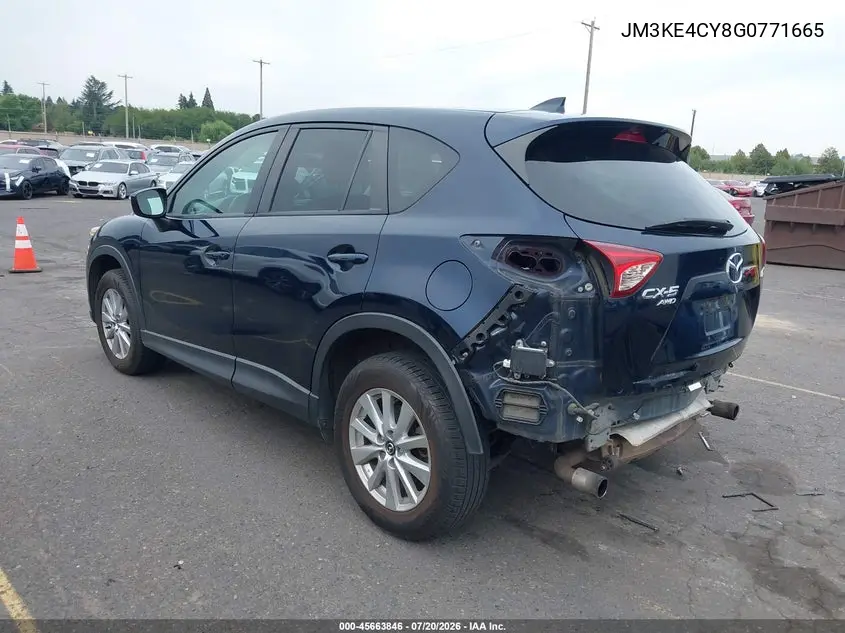 2016 Mazda Cx-5 Touring VIN: JM3KE4CY8G0771665 Lot: 45663846
