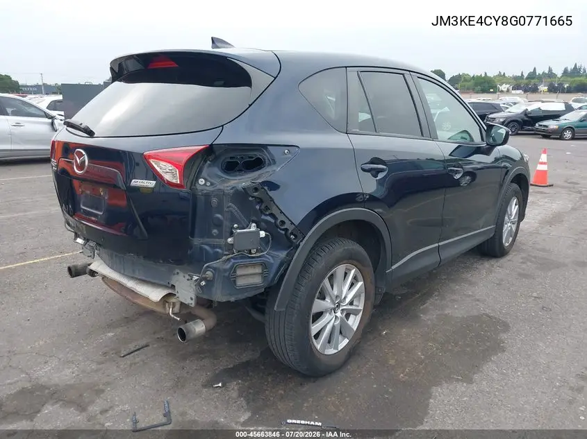 2016 Mazda Cx-5 Touring VIN: JM3KE4CY8G0771665 Lot: 45663846