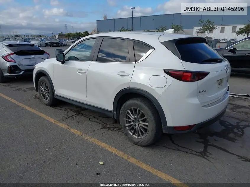 2017 Mazda Cx-5 Sport VIN: JM3KFABL3H0145296 Lot: 45423873