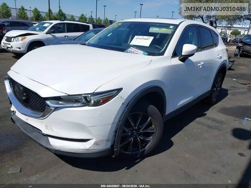 2018 Mazda Cx-5 Grand Touring VIN: JM3KFADM0J0310488 Lot: 45455607