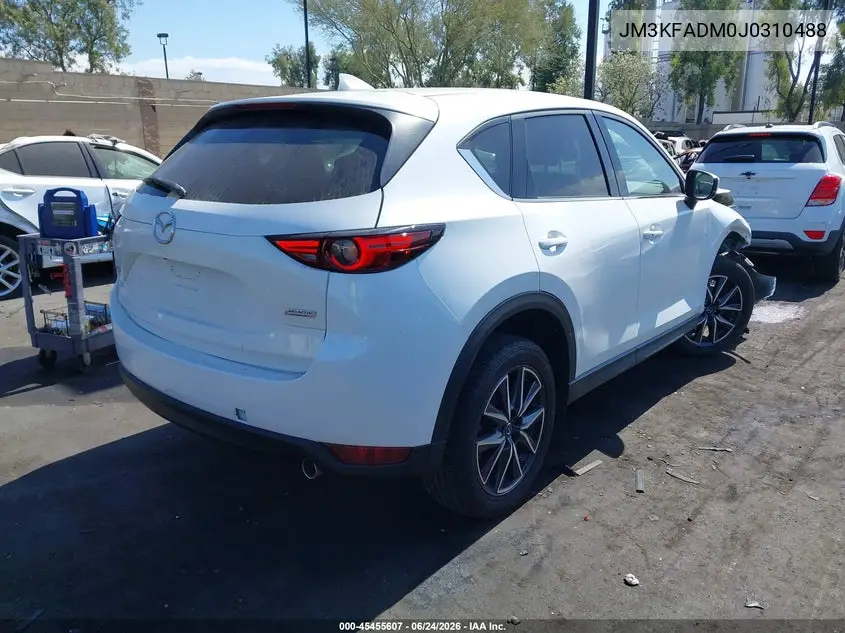 2018 Mazda Cx-5 Grand Touring VIN: JM3KFADM0J0310488 Lot: 45455607