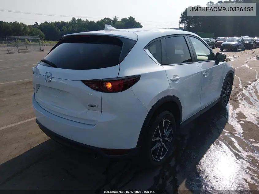 2018 Mazda Cx-5 Touring VIN: JM3KFACM9J0336458 Lot: 45636760