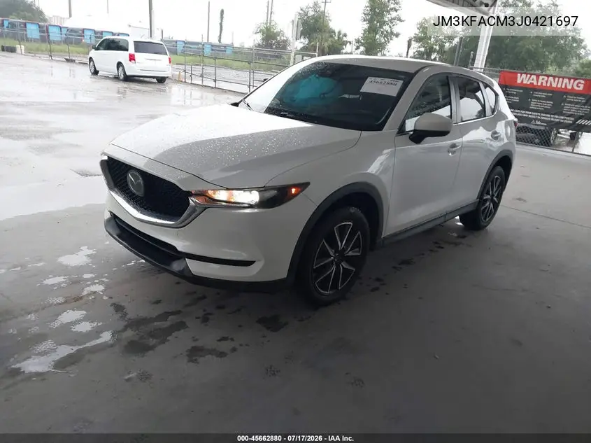 2018 Mazda Cx-5 Touring VIN: JM3KFACM3J0421697 Lot: 45662880