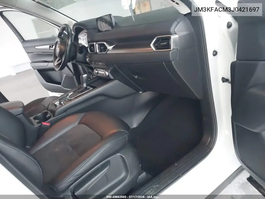 2018 Mazda Cx-5 Touring VIN: JM3KFACM3J0421697 Lot: 45662880