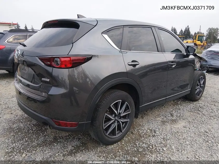 2018 Mazda Cx-5 Touring VIN: JM3KFBCMXJ0371709 Lot: 45664871