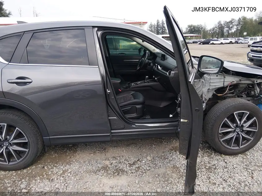 2018 Mazda Cx-5 Touring VIN: JM3KFBCMXJ0371709 Lot: 45664871
