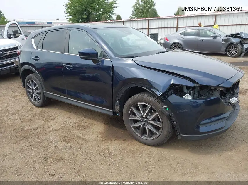 2018 Mazda Cx-5 Touring VIN: JM3KFBCM7J0381369 Lot: 45667658