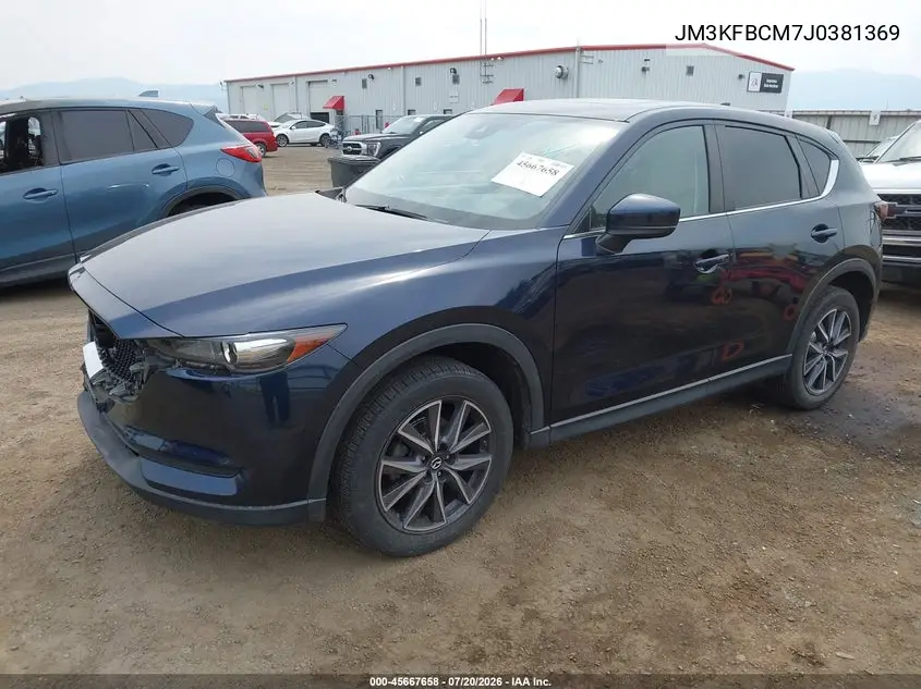 2018 Mazda Cx-5 Touring VIN: JM3KFBCM7J0381369 Lot: 45667658
