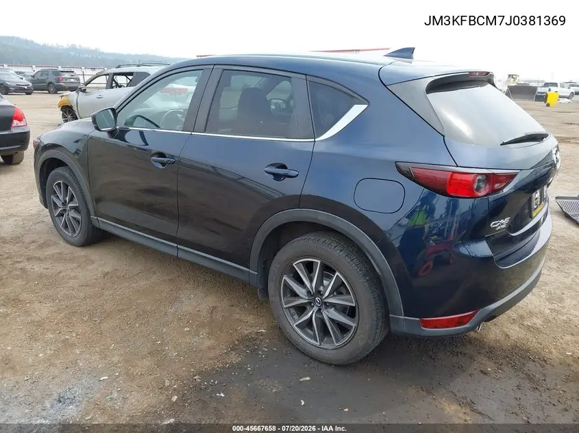 2018 Mazda Cx-5 Touring VIN: JM3KFBCM7J0381369 Lot: 45667658