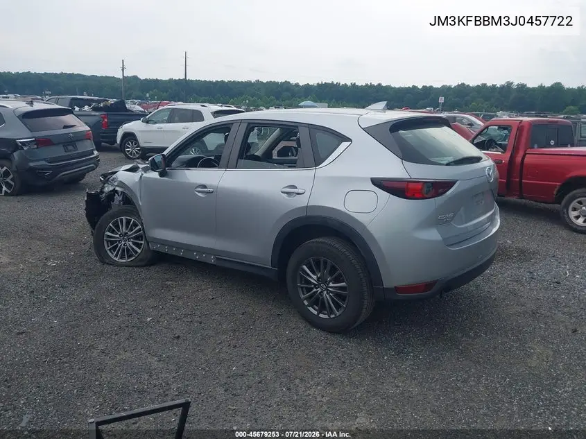 2018 Mazda Cx-5 Sport VIN: JM3KFBBM3J0457722 Lot: 45679253