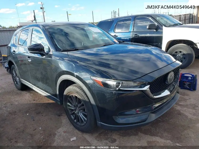 JM3KFACM4K0549643 2019 Mazda Cx-5 Touring