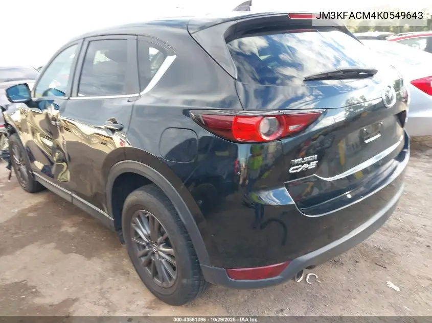 JM3KFACM4K0549643 2019 Mazda Cx-5 Touring