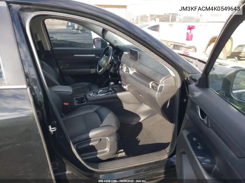 JM3KFACM4K0549643 2019 Mazda Cx-5 Touring