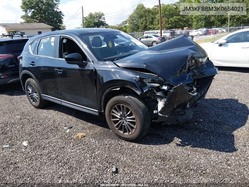 2019 Mazda Cx-5 Sport VIN: JM3KFBBM3K0654021 Lot: 45349819