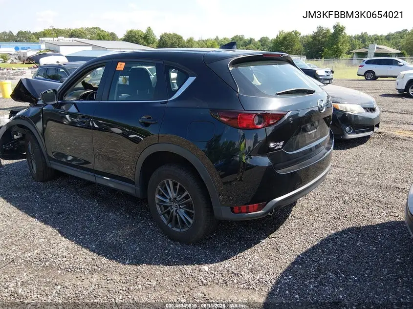 2019 Mazda Cx-5 Sport VIN: JM3KFBBM3K0654021 Lot: 45349819