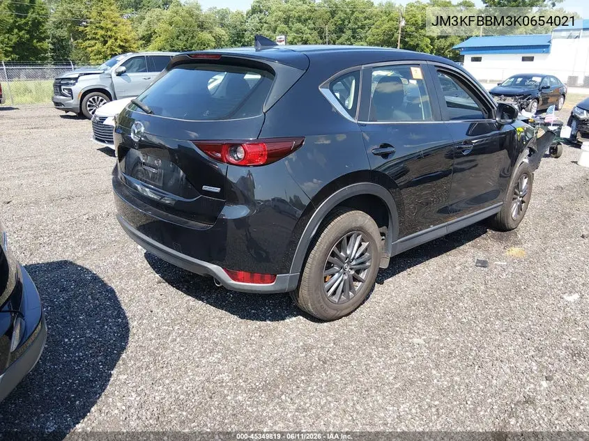 2019 Mazda Cx-5 Sport VIN: JM3KFBBM3K0654021 Lot: 45349819