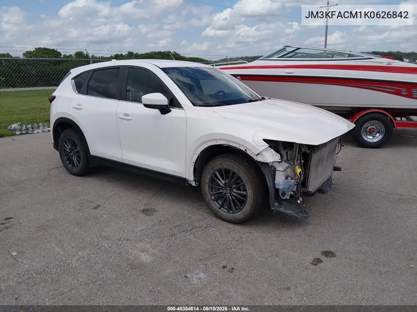 2019 Mazda Cx-5 Touring VIN: JM3KFACM1K0626842 Lot: 45354614