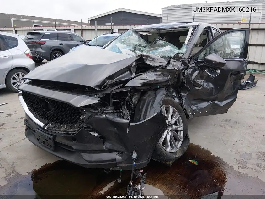 2019 Mazda Cx-5 Grand Touring VIN: JM3KFADMXK1602161 Lot: 45428242
