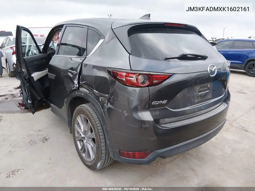 2019 Mazda Cx-5 Grand Touring VIN: JM3KFADMXK1602161 Lot: 45428242