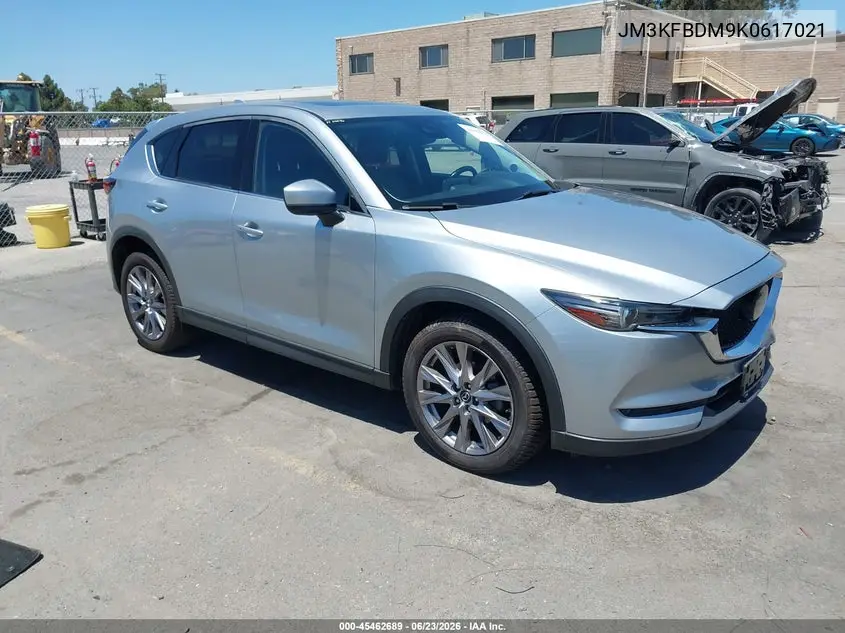 2019 Mazda Cx-5 Grand Touring VIN: JM3KFBDM9K0617021 Lot: 45462689