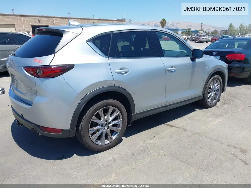 2019 Mazda Cx-5 Grand Touring VIN: JM3KFBDM9K0617021 Lot: 45462689
