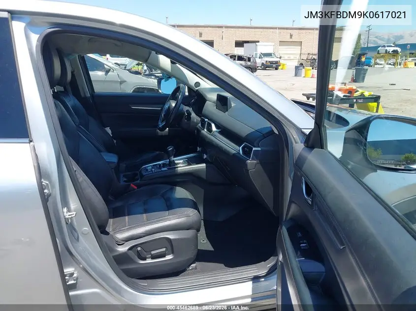 2019 Mazda Cx-5 Grand Touring VIN: JM3KFBDM9K0617021 Lot: 45462689